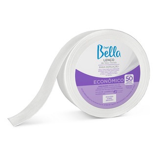 Rolo Lenço Tnt Para Depilação Branco Depil Bella 50 Metros Rolo Lenço Tnt Para Depilação Branco Depil Bella 50 Metros