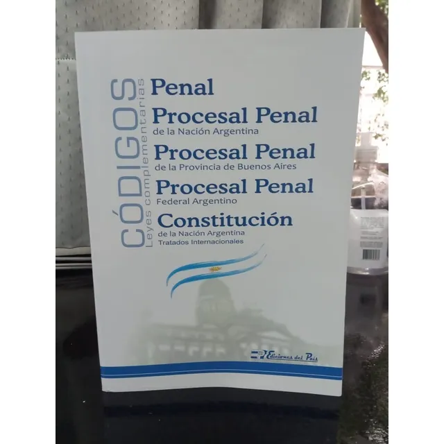 Código X 4 Penal, Proc. Penal Nación Y Prov Ba  + Const 