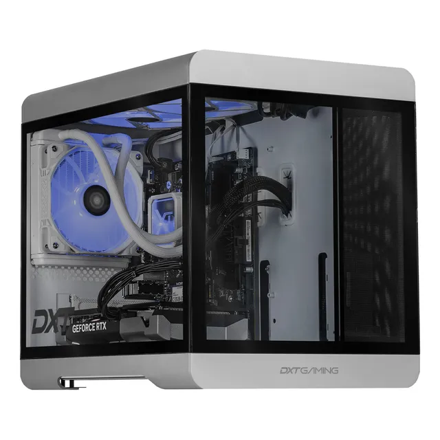 Pc Gamer Dxt Gaming Geforce Rtx 5060 Ti 16GB Amd Ryzen 7 8700f 32gb Ddr5 Ssd 1tb Sistema Liquido Wifi Titan T6 Silver
