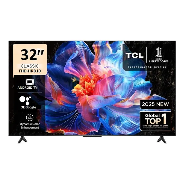 Televisor Smart Tv Tcl 32''  Fhd Android Tv -comando De Voz