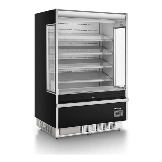 Nevera Multideck Vertical Autoservicio 1.30 Mtrs Gelopar
