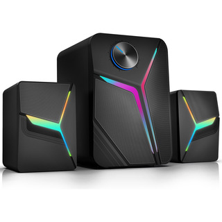 Tone Joy Bocinas Gaming Con Luces Rgb Led Para Pc/tv Tone Joy Bocinas Gaming Con Luces Rgb Led Para Pc/tv