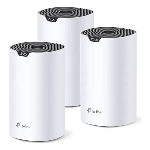 Tp-Link Deco S7 3pack Router Sistema Mesh Indoor Ac1900 Doble Banda 3 Unidades Color Blanco