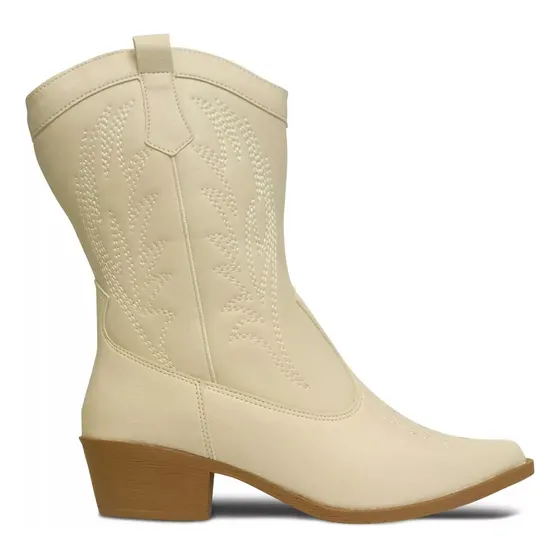 Bota Texana Femenina 3 Colores