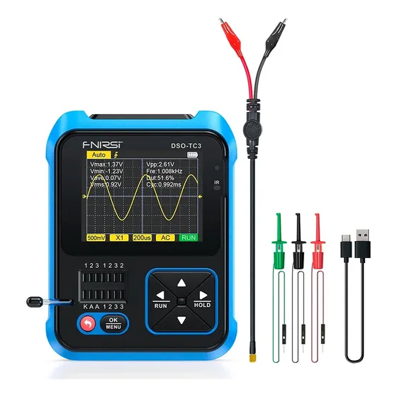 Mini Osciloscópio Digital Fnirsi Dso-tc3 Portátil