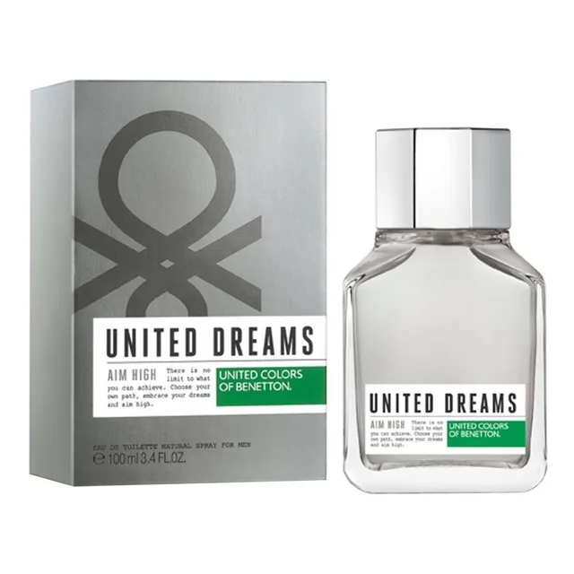 Perfume Benetton United Dreams Aim High Masculino Eau De Toilette 100 Ml