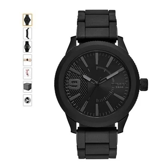 Reloj Diesel Mens Rasp Dz1873 Negro