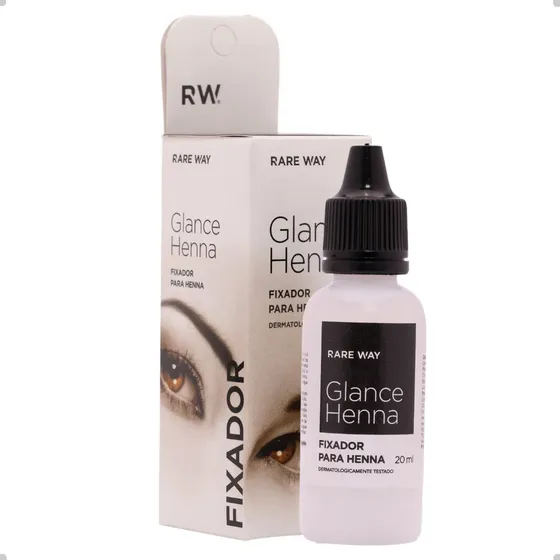 Fixador Para Henna Sobrancelhas Glance Rare Way 20ml