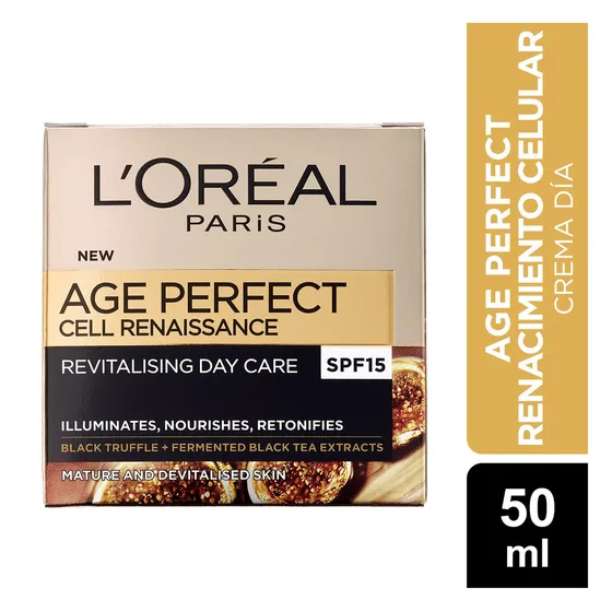 Crema Facial Dia L'oreal Age Perfect Cell Renaissance 50ml Tipo de piel Todo tipo de piel
