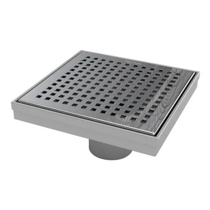 Nova Rejilla Perforada Acero Inoxidable 15x15 Nvdes0022