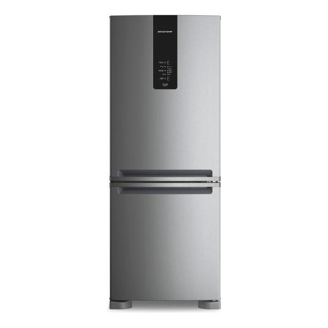 Geladeira Frost Free Brastemp Inverse 447 Litros Inox Bre57fk 127v Geladeira Frost Free Brastemp Inverse 447 Litros Inox Bre57fk 127v