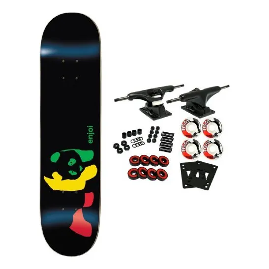 Enjoi Patineta Rasta Panda Monopatin Nuevo.