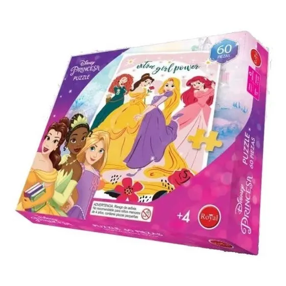 Puzzle 60 Piezas Princesas