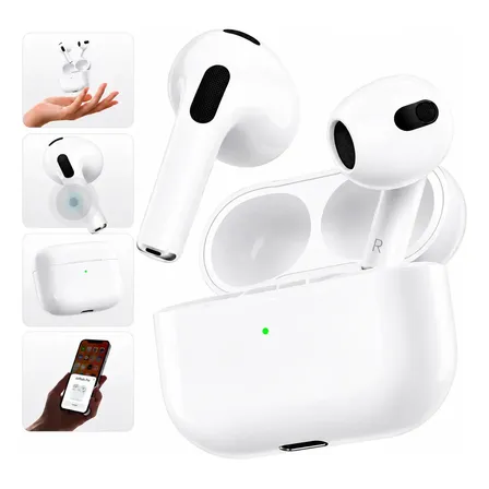 Fone Ouvido Bluetooth 5.4 Sem Fio Kateluo Anti Ruido A Prova Dagua Compatível Com Todos Celulares Tws Wireless Air Premium Microfone Touch