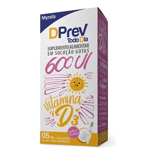 Dprev Todo Dia 600ui - Gotas 5 Ml Dprev Todo Dia 600ui - Gotas 5 Ml