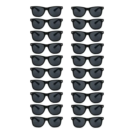 Gafas De Sol Qyvewy Wholesale, 20 Pares, Retro, 70 Y 90, Par