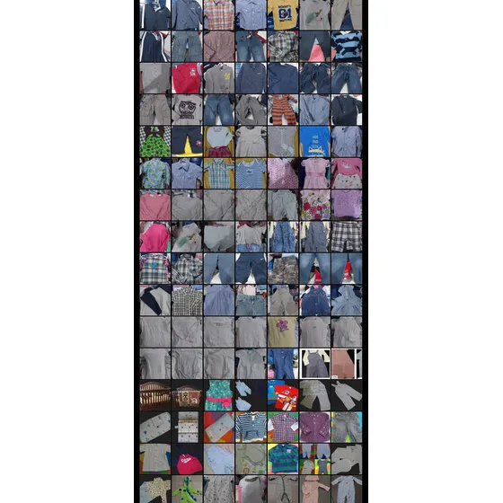 Lote De Ropa De Niño Usada 100 Piezas