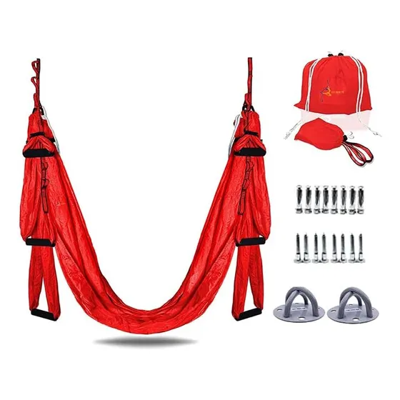 Hamaca Aérea De Alta Calidad, Kit De Columpio De Yoga,...