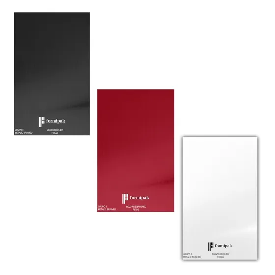 Formipak Laminado Formica Tipo Brushed Metalizado