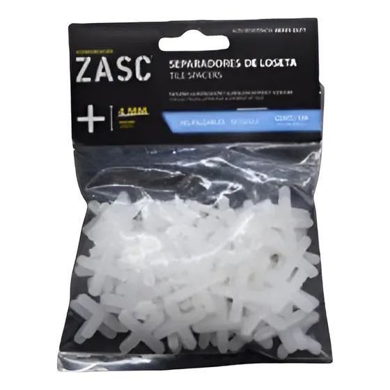 Separador De Ceramica 3mm Zasc 100pzs
