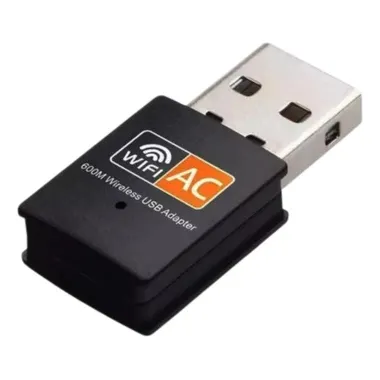 Adaptador Usb Wifi Dual Band 2.4 5 Ghz 600 Mbps 5g