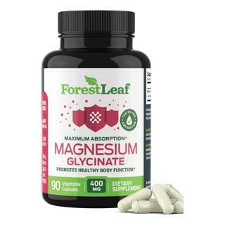 Porción De 400 Mg De Glicinato De Magnesio Puro, De Alta Abs Porción De 400 Mg De Glicinato De Magnesio Puro, De Alta Abs
