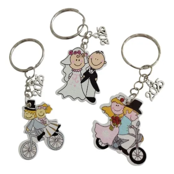 20 Llaveros Souvenir Recuerdo Matrimonio R52