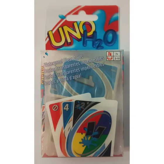 Juego De Mesa Cartas De Uno H2o Cartas A Prueba De Agua