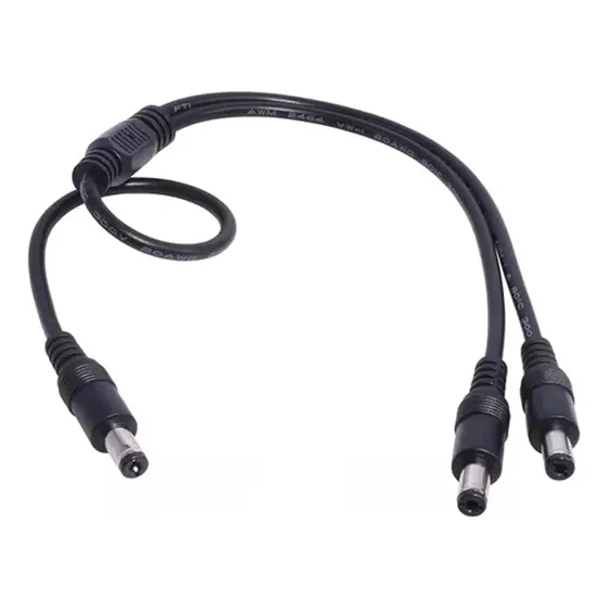 Cable Tipo Y 2.5*5.5mm Para Miniups Modem Router Power Bank