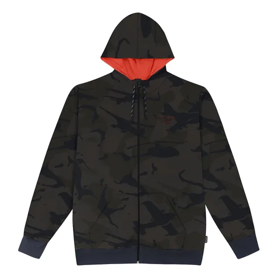 Jaqueta Camuflada Em Moletom Com Capuz Big & Tall Hangar 33