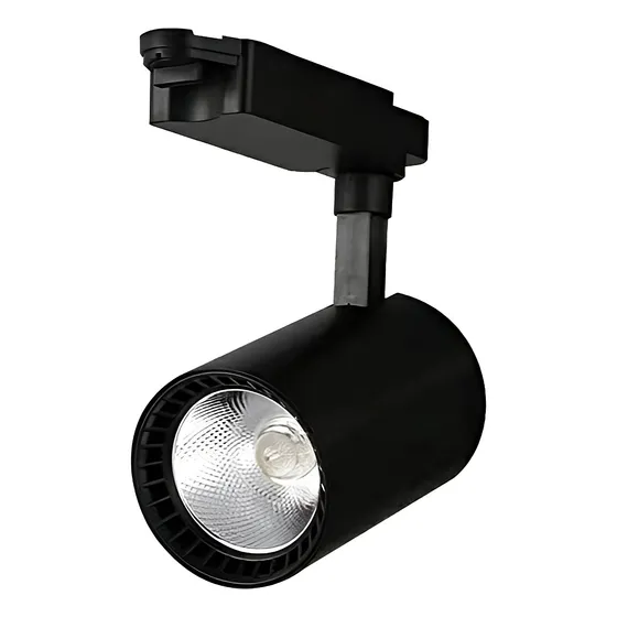 Lampara P/riel Negro 20w 6500k 13x6cm 110/220v Lumistar