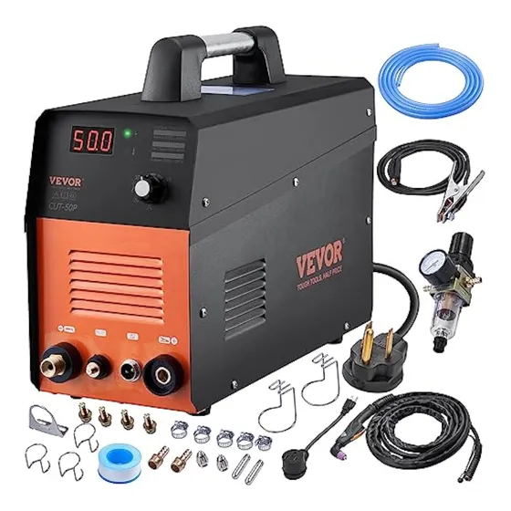 Vevor Cortador De Plasma, 50 Amperios, Máquina De