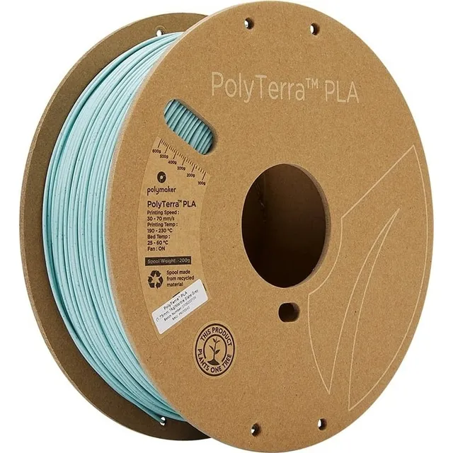 Filamento Polymaker Polyterra Pla Mate Marble Slate Grey