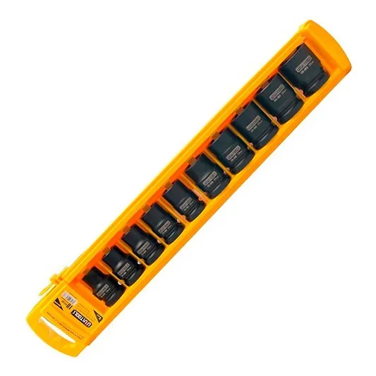Set 10 Dados De Impacto Corto 1/2 PuLG 10-24m Uyustools
