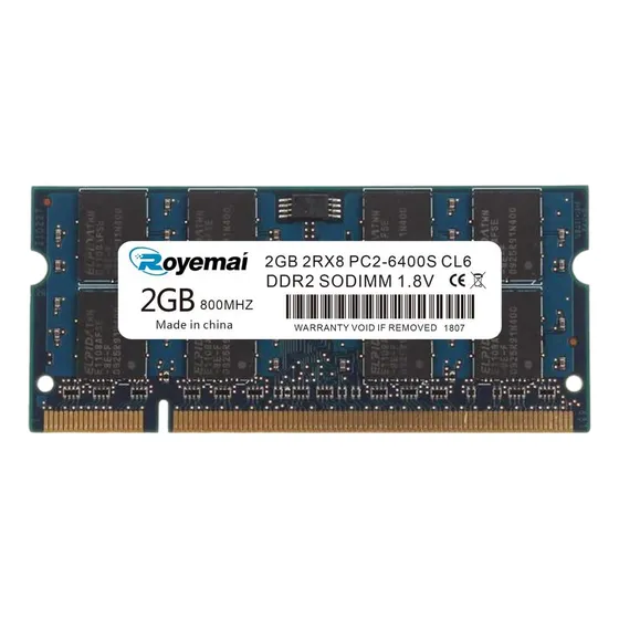 Memoria Ram Ddr2 2gb 800 Mhz Para Laptop Pc2-6400