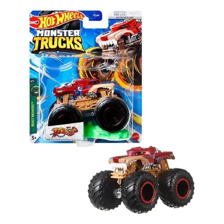 Veículo de brinquedo Hot Wheels Monster Trucks Surprise 1:64 multicolorido