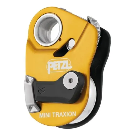 Polea Simple Bloqueadora Mini Traxion 20kn Petzl Talla: Unic