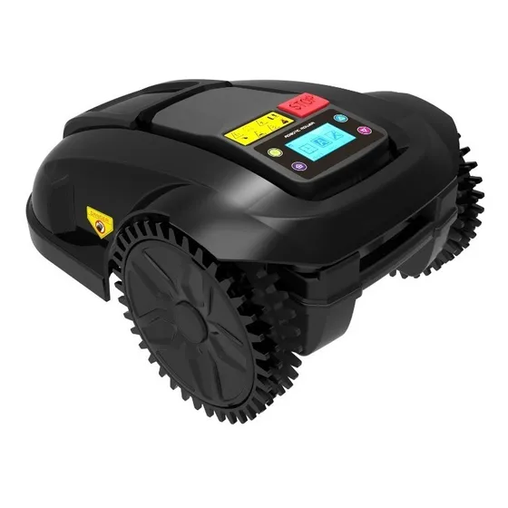 Robot Cortacésped Pasto Automático Eléctrico 1500m2 Color Negro