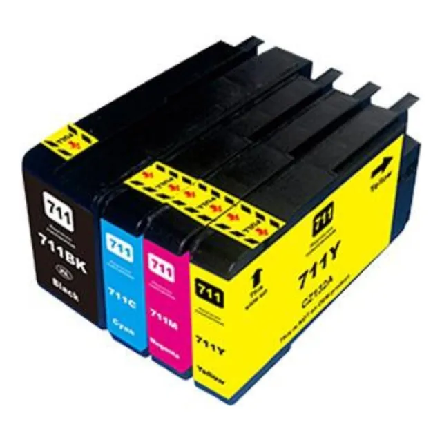 Pack De Tintas Alternativo Para 711 T520 T120 120 520