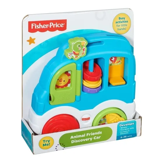 Auto De Actividades De Animales Fisher Price 6 A 36 M
