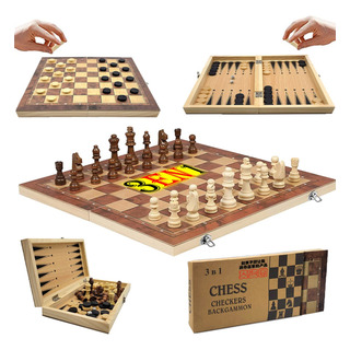 Juegos De Ajedrez De Madera Profesional Plegable 3 En 1 Juegos De Ajedrez De Madera Profesional Plegable 3 En 1