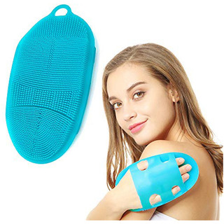 Manopla Guante Suave Silicona Baño Limpieza Corporal Rostro Manopla Guante Suave Silicona Baño Limpieza Corporal Rostro