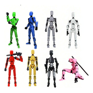Pack 8 Figuras Articuladas Dummy 13 Para Armar Con Rayo 3d Pack 8 Figuras Articuladas Dummy 13 Para Armar Con Rayo 3d