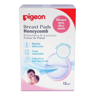 Protectores De Lactancia Honeycomb - Pigeon Protectores De Lactancia Honeycomb - Pigeon