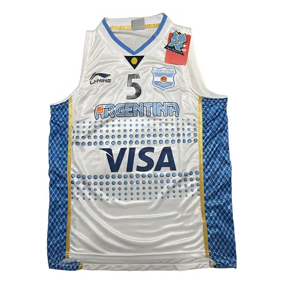Camiseta Basquet Lining Selección Argentina Ginobili Niños