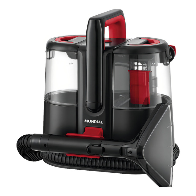 Extratora E Higienizadora Portátil Deep Cleaner I Exp-01-r 1650w Preto E Vermelho Mondial ... Extratora E Higienizadora Portátil Deep Cleaner I Exp-01-r 1650w Preto E Vermelho Mondial ...