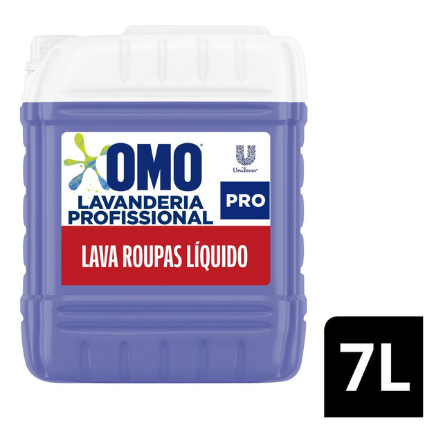 Lava Roupas LÃquido Omo Lavanderia Profissional Lavagem 7 L Lava Roupas LÃquido Omo Lavanderia Profissional Lavagem 7 L