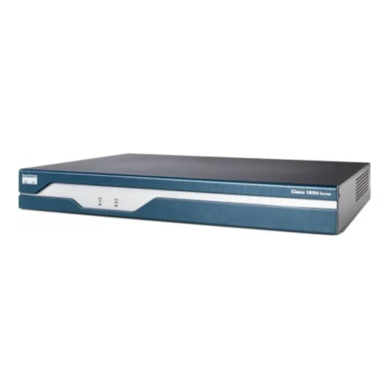 Roteador Cisco 1800 Series azul/branco