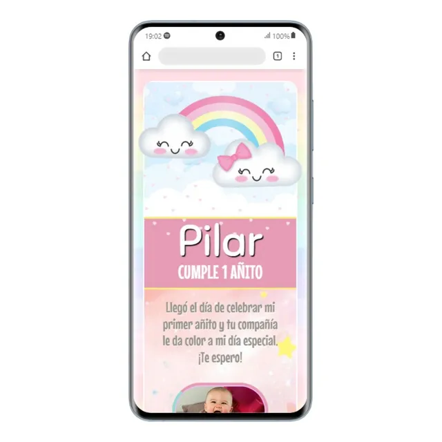 Tarjeta Invitacion Digital Interactiva Mapa Musica Whatsapp