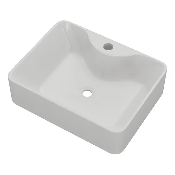 Bacha Pileta De Apoyo Para Baño En Loza Sintética - C800